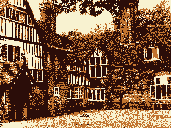 Finchden Manor - picture by Peter Mould